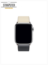 Load image into Gallery viewer, Black &amp; beige Leather Loop