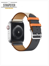 Load image into Gallery viewer, Black &amp; beige Leather Loop