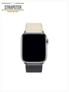 Black & beige Leather Loop