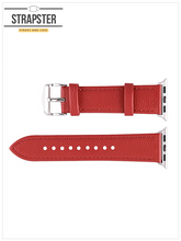 Load image into Gallery viewer, Red Leather Loop