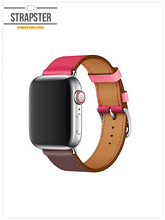 Load image into Gallery viewer, Pink &amp; Purple Leather Loop
