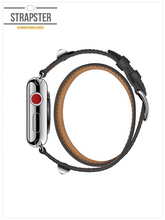 Load image into Gallery viewer, Black Leather Strap