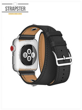 Load image into Gallery viewer, Black Leather Strap