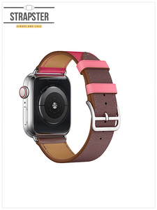 Pink & Purple Leather Loop