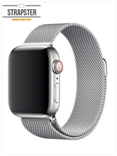 Load image into Gallery viewer, Pulsera Milanese Loop en color plata - Strapster