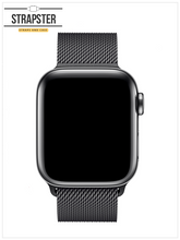 Load image into Gallery viewer, Pulsera Milanese Loop en color negro espacial - Strapster