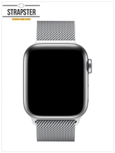 Load image into Gallery viewer, Pulsera Milanese Loop en color plata - Strapster